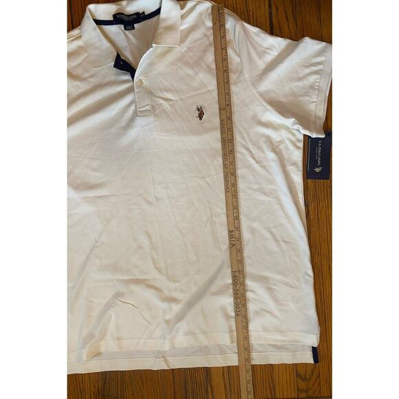 NWT U.S. Polo Association Shirt Mens 2XL White - Picture 7 of 8